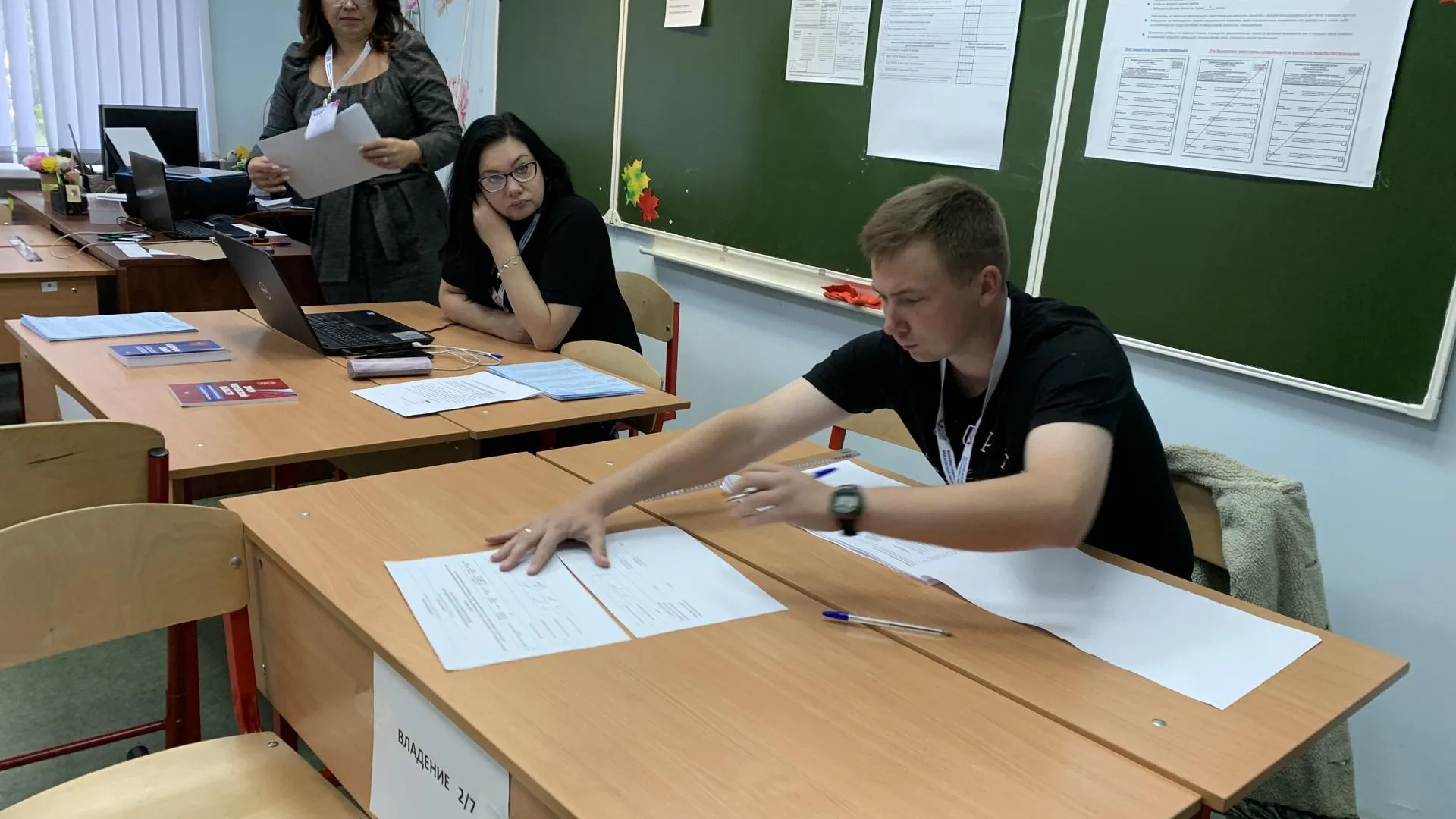 В первый день выборов в Балашихе открылись все 187 избирательных участков для голосования
