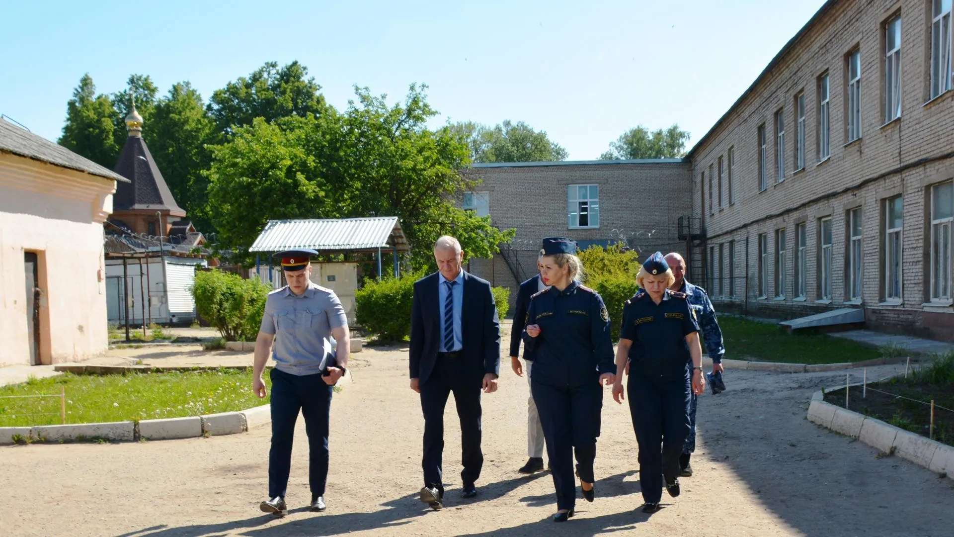 Глава ГУРБ Подмосковья ознакомился с мощностями исправительной колонии № 5