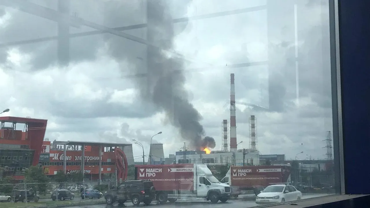 Газоснабжение после возгорания на ТЭЦ‑27 в Мытищах полностью восстановили