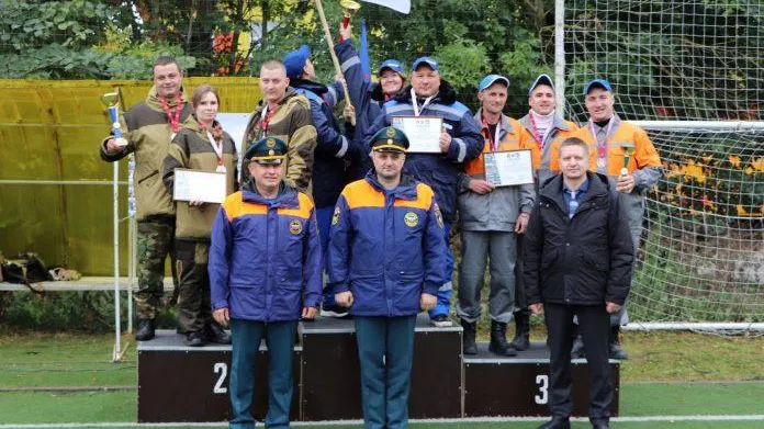 Команда Подольска заняла 2 первых места на областных соревнованиях по гражданской обороне