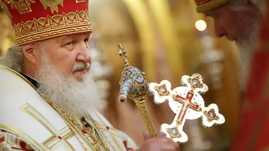Патриарх Кирилл не смог произнести проповедь после литургии