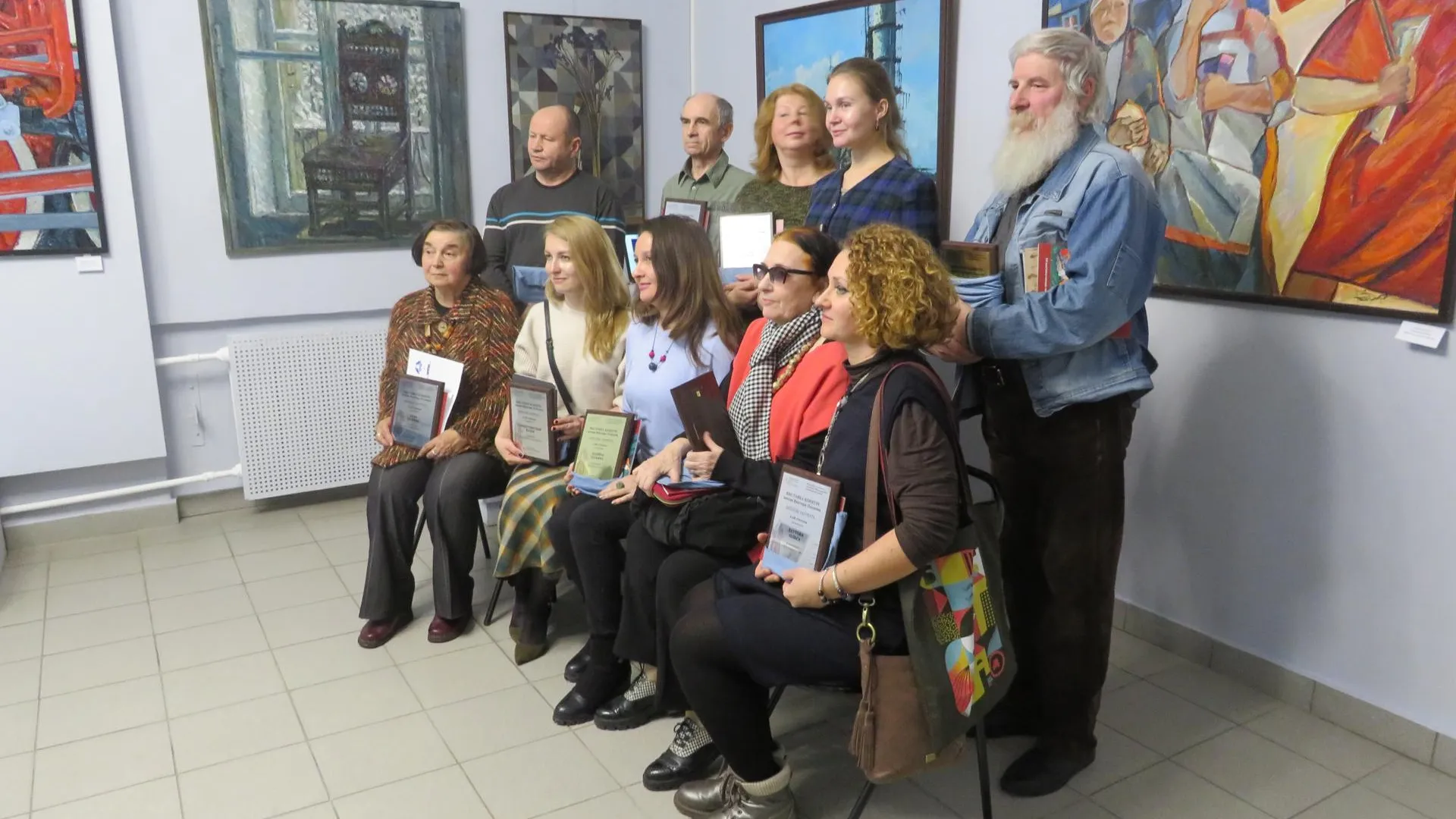 Победителей конкурса имени художника Попкова наградили в музее Мытищ