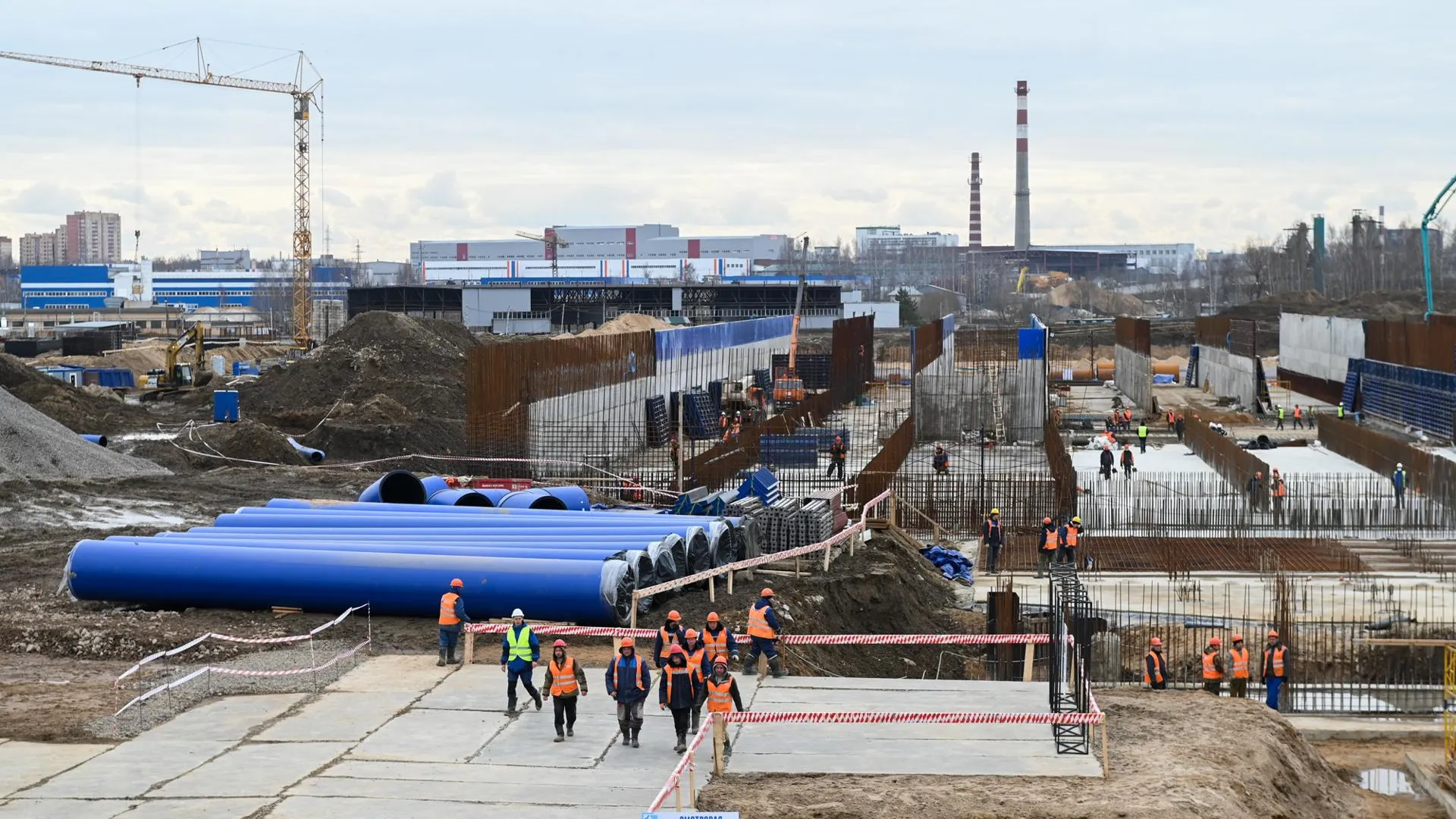 Административно‑бытовой корпус построили на очистных сооружениях в Щелкове