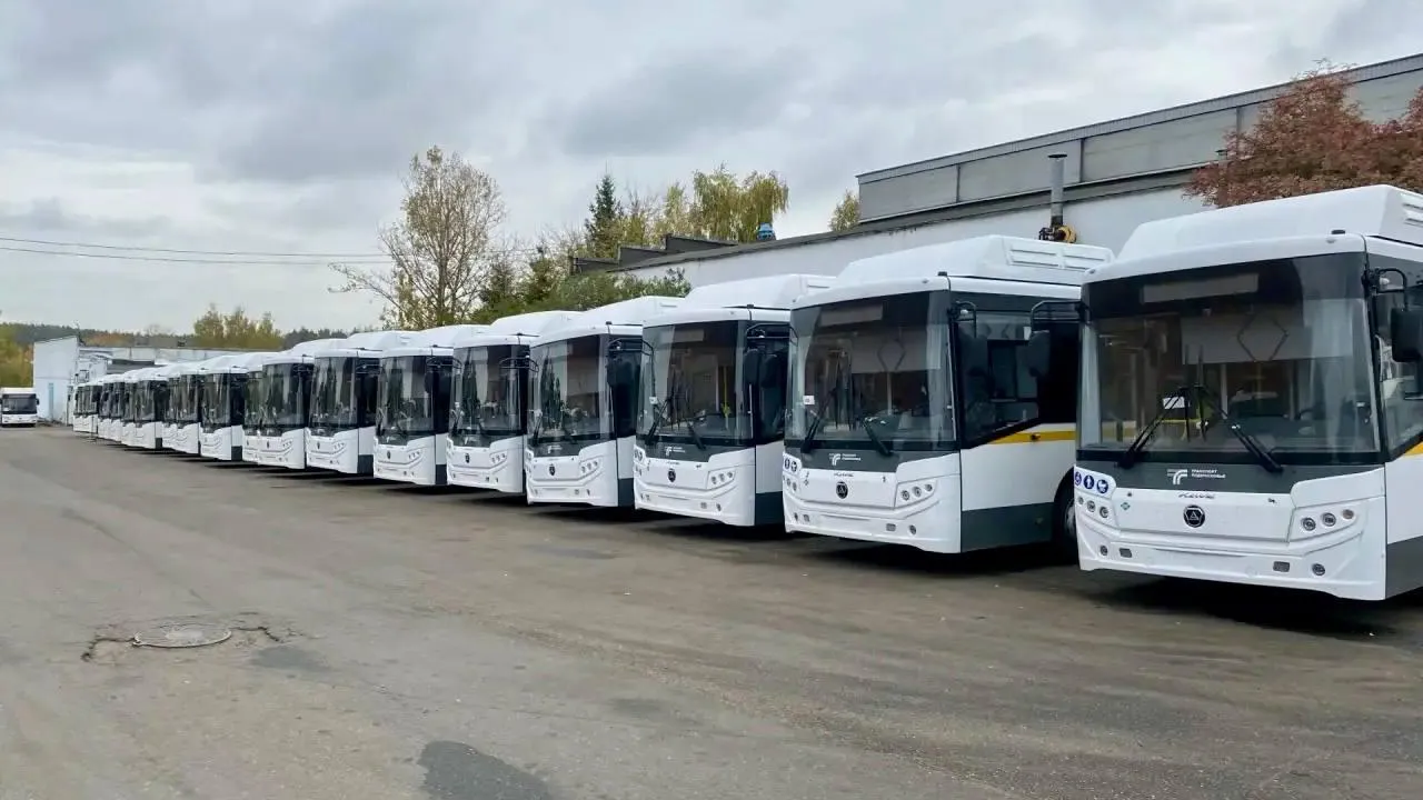 10 новых автобусов выйдут на маршруты Домодедово до 12 октября