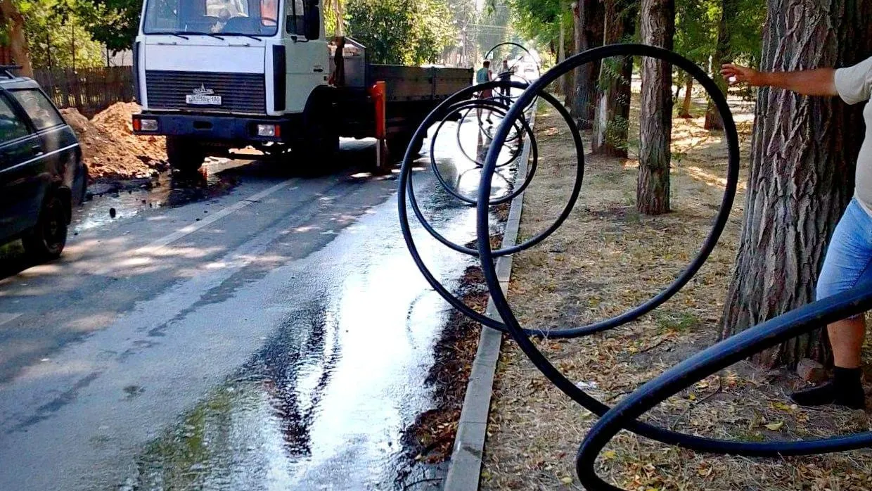 Подмосковные специалисты заменили 104 м водопровода в Новоазовском округе ДНР