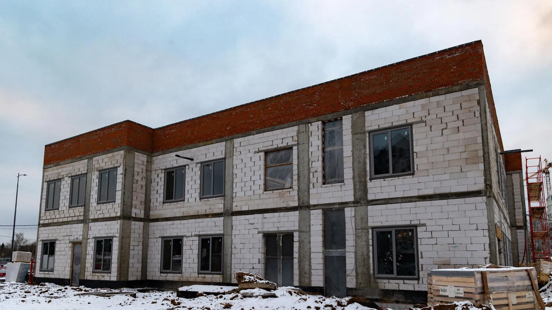 Поликлинику на 150 посещений в смену строят в ЖК «Новая Рига» Красногорска