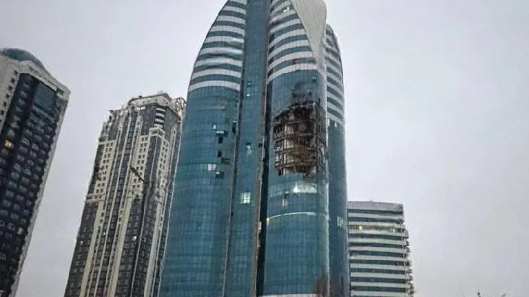 Взрыв раздался в башне «Грозный-сити» в Чечне