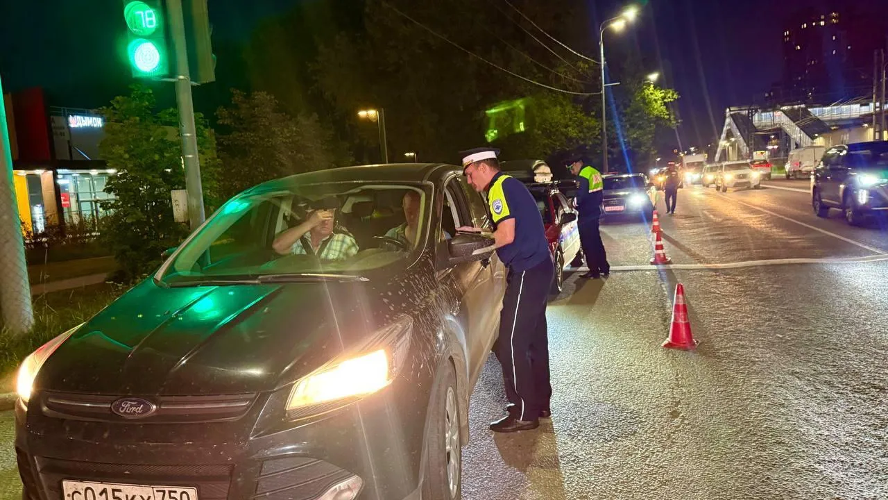 В Балашихе прошло профилактическое мероприятие «Трезвый водитель»
