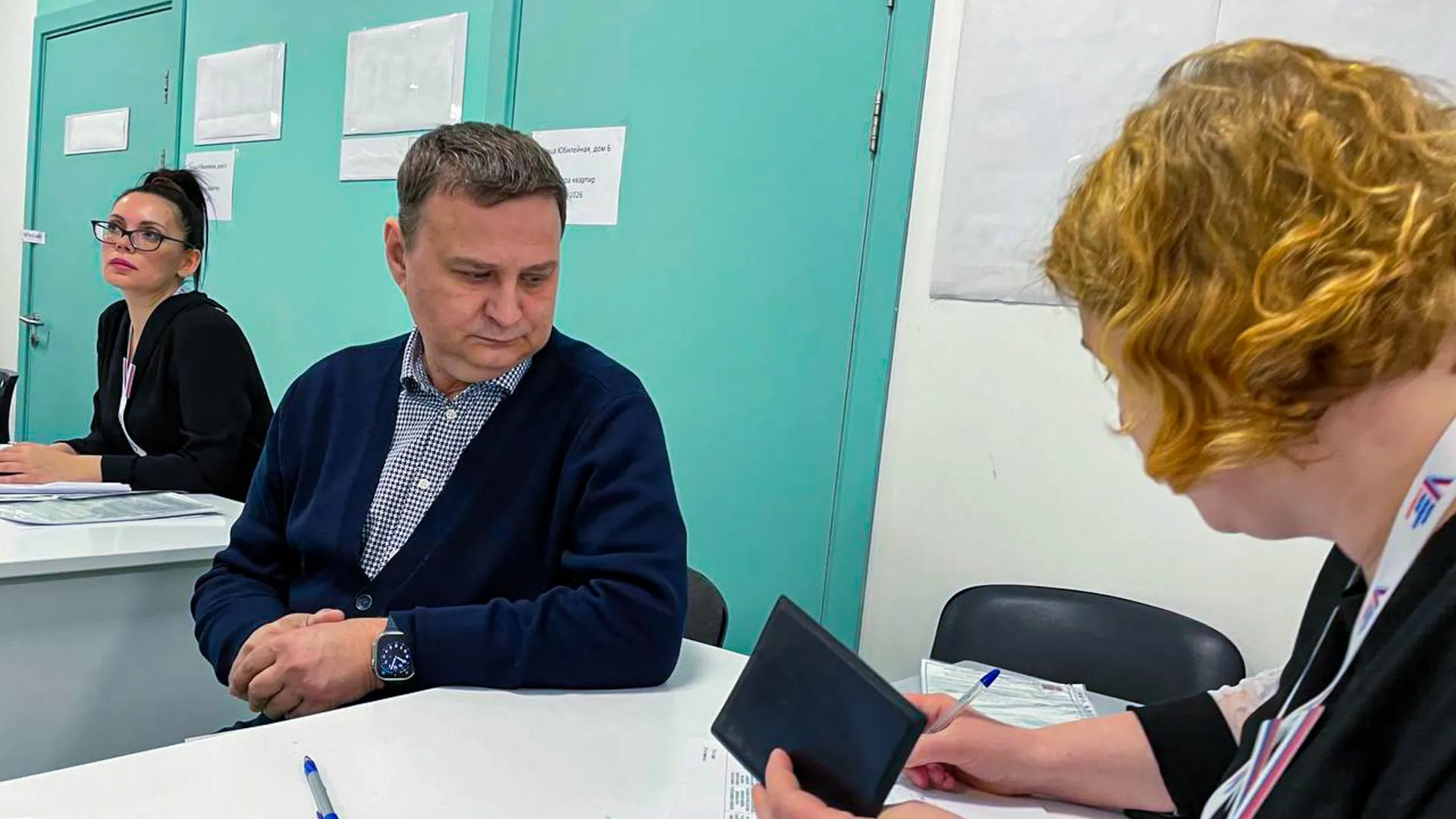 Руководитель регионального исполкома «Единой России» проголосовал на выборах президента