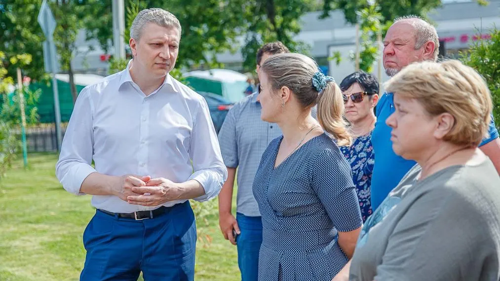 Глава Одинцовского округа обсудил благоустройство с жителями поселка Старый городок