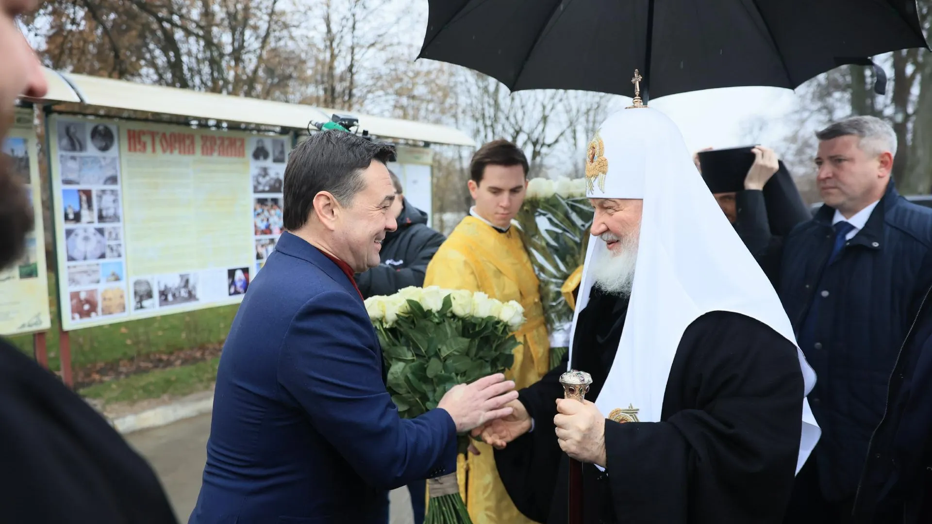 Губернатор Подмосковья поблагодарил патриарха за добрые дела для региона