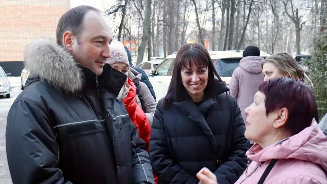 Глава Ступина Сергей Мужальских обсудил с жителями благоустройство дворовой территории