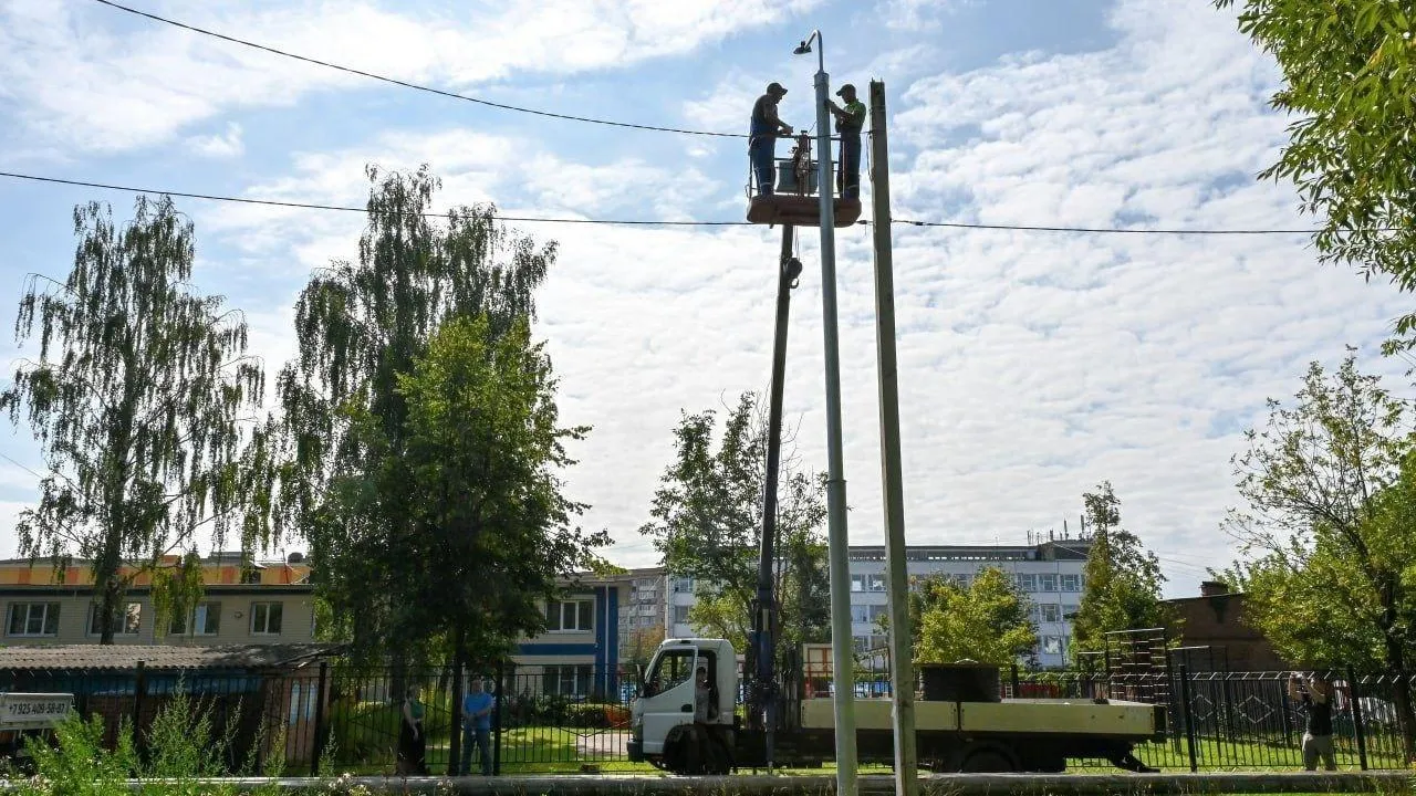 В Серпухове проложено 35,65 км освещения по программе «Светлый город»