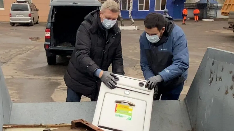 Глава Одинцовского округа принял участие во Всемирном дне вторичной переработки