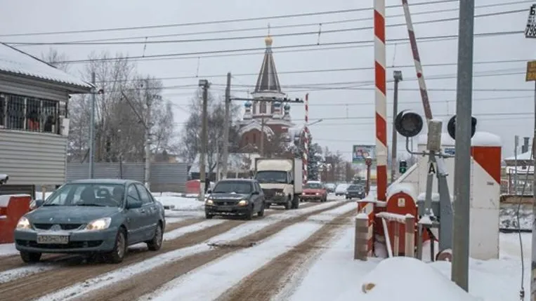 Ж/д переезд закроют на 3‑м км трассы А‑107 в Подмосковье в ночь с 30 по 31 января