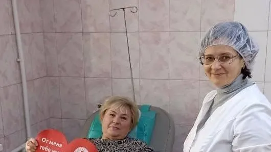 Врач Центра крови Подмосковья стала донором в 80-й раз