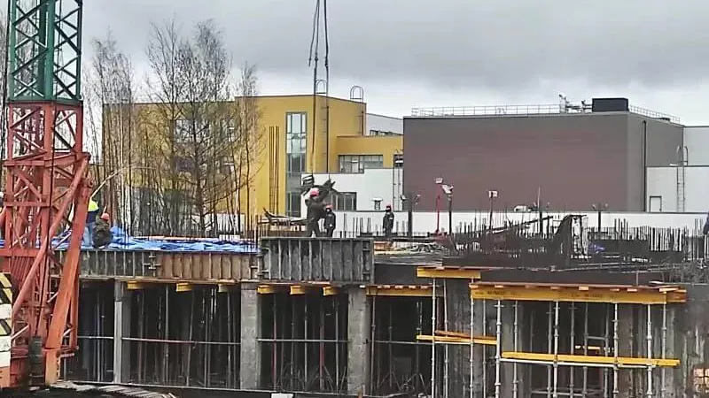 В Балашихе приступили к устройству 2 этажа здания детского сада в ЖК «Центр‑2»