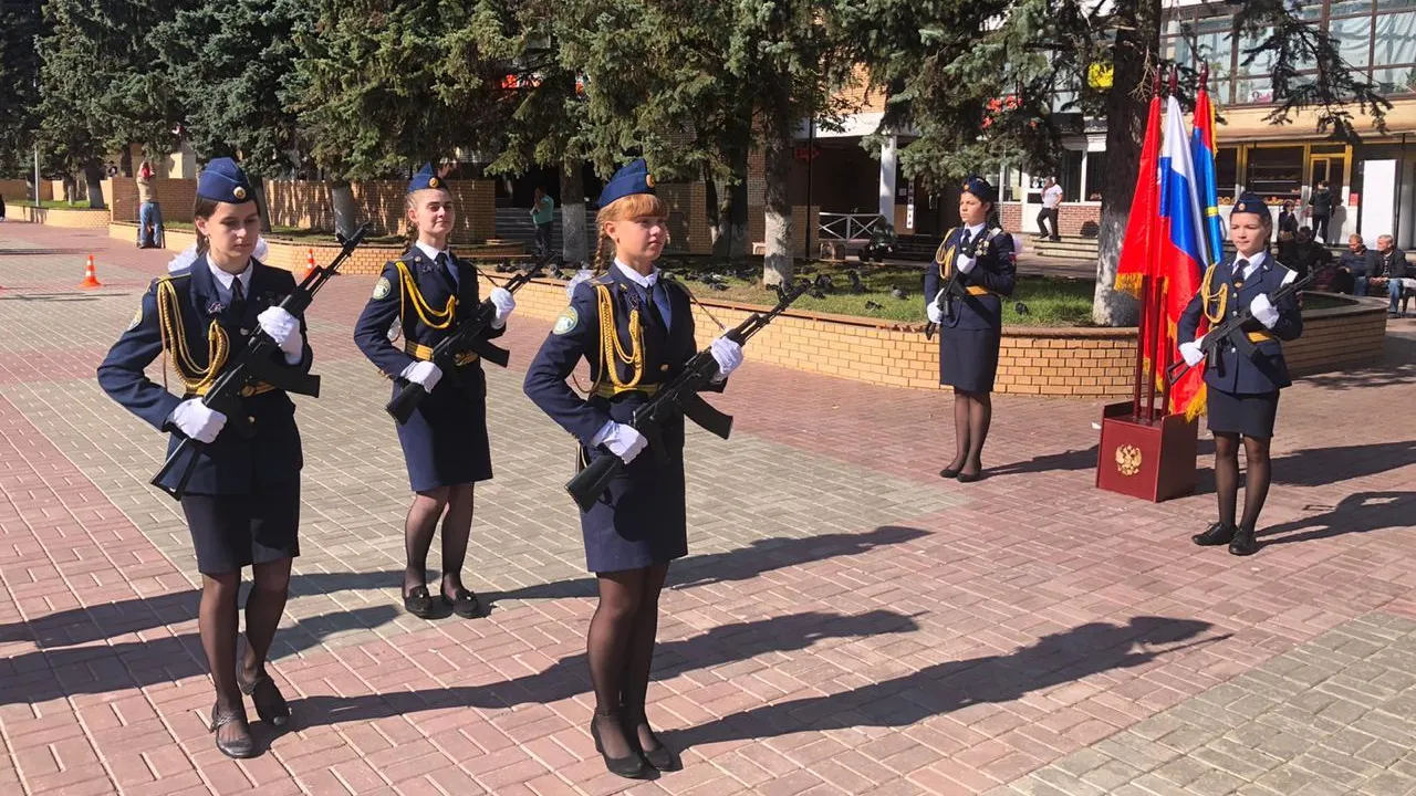 Юнармейцы Люберец заняли первое место на смотре‑конкурсе Подмосковья