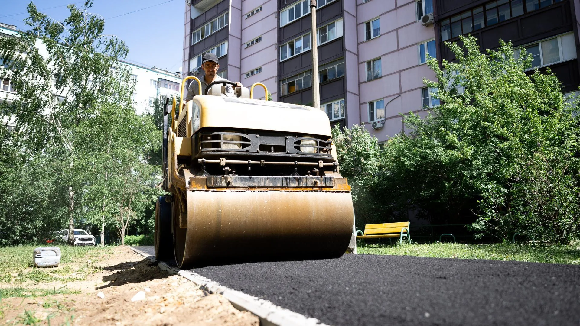 В Люберцах ведутся работы по обустройству 10 «народных троп»
