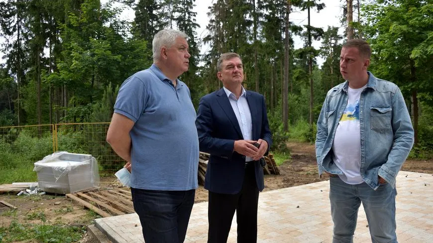 Третий этап благоустройства Пестовского парка Балашихи завершат в сентябре