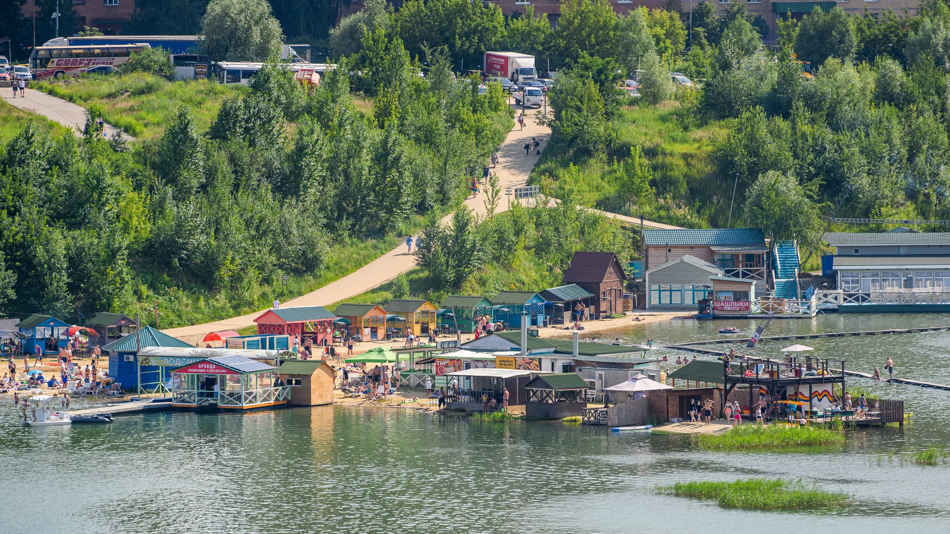 В Подмосковье признали пригодными для купания водоемы в 51 зоне отдыха