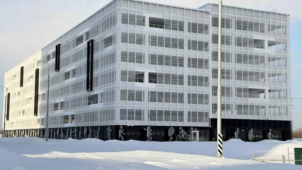 В Домодедове ввели семиэтажный паркинг на 903 машино-места