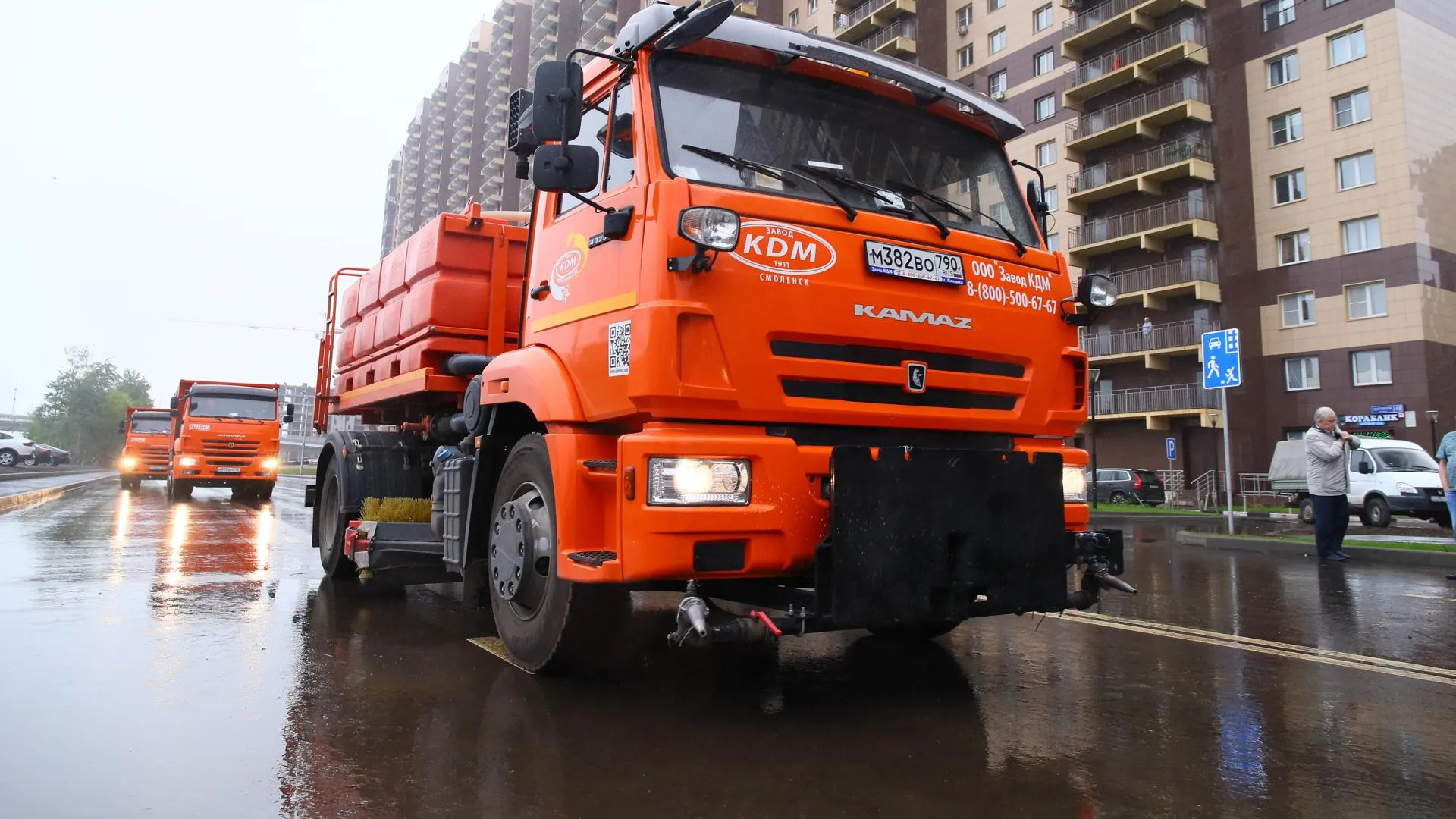 В Реутове дали старт движению автомобилей на новом участке улицы Октября