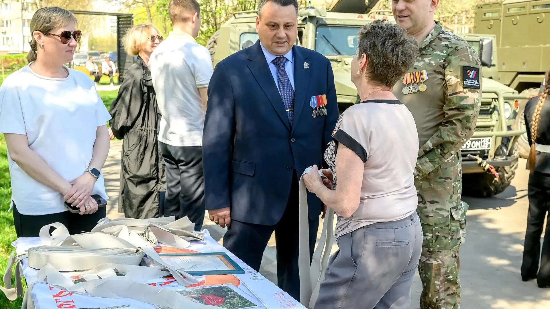 Патриотический фестиваль ко Дню Победы прошел в Подольске