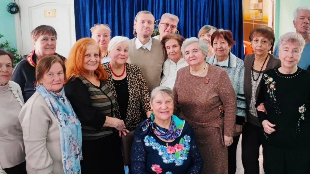 Долголеты Люберец встретились с вокальным коллективом «Золотой возраст»