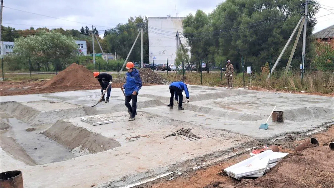 Строительство модульного ФАПа начали в городском округе Чехов