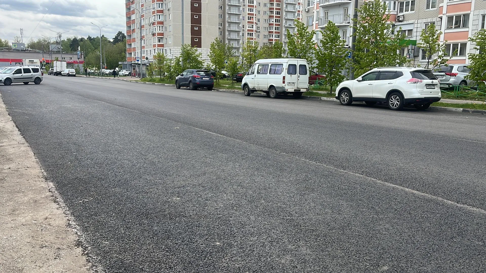 В Балашихе отремонтировали улицу Третьяка