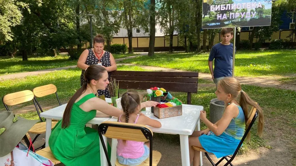 Летние библиотеки открыты во всех парках Реутова