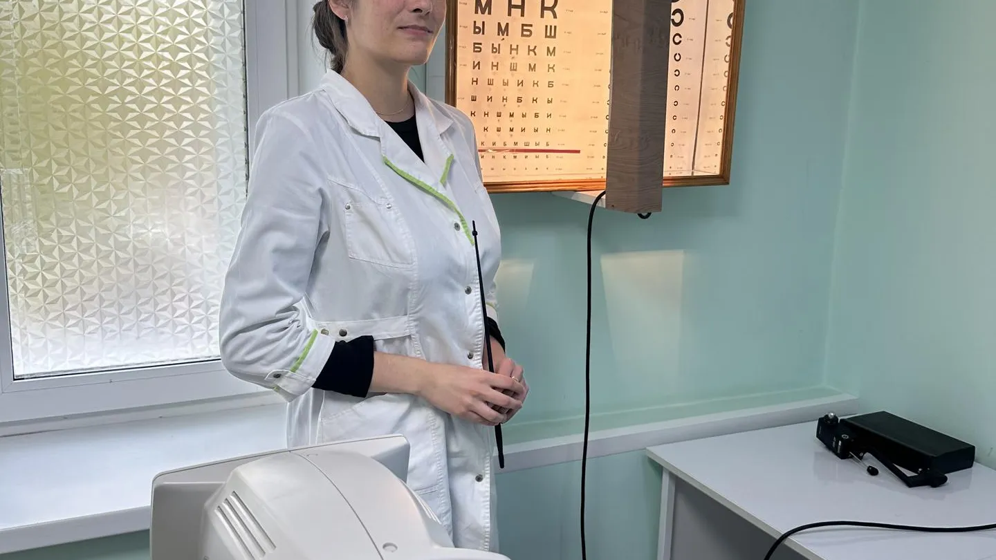 Врач за работой