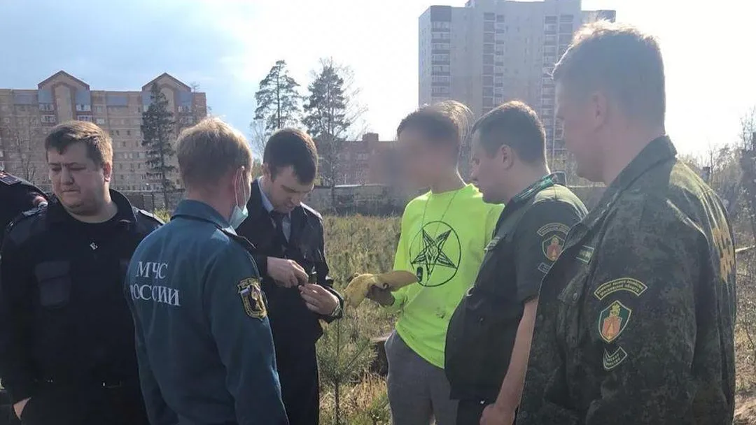 В Балашихе задержали 15‑летнего виновника лесного пожара