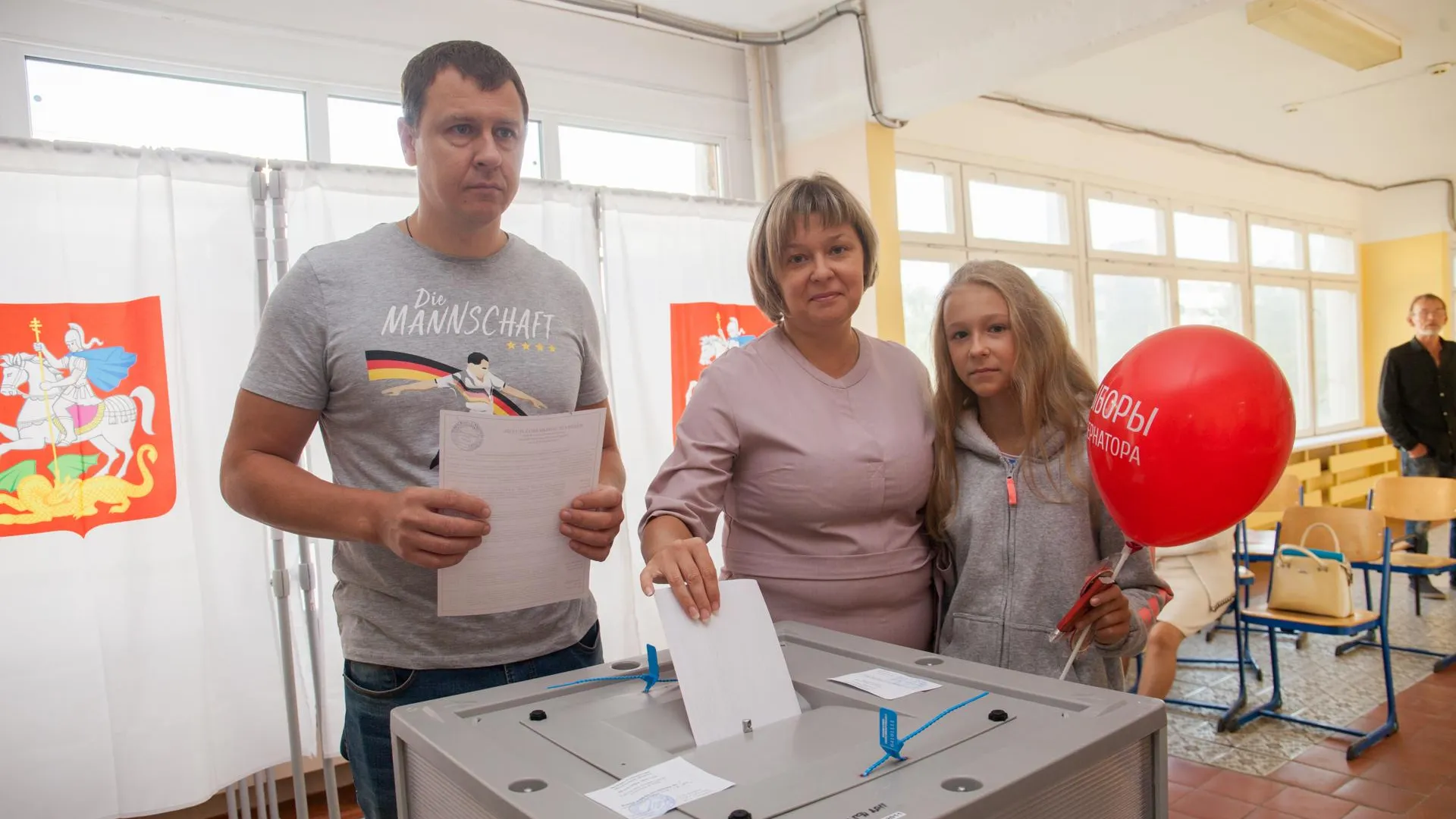 Детский омбудсмен Подмосковья поблагодарила избирателей, пришедших голосовать с детьми