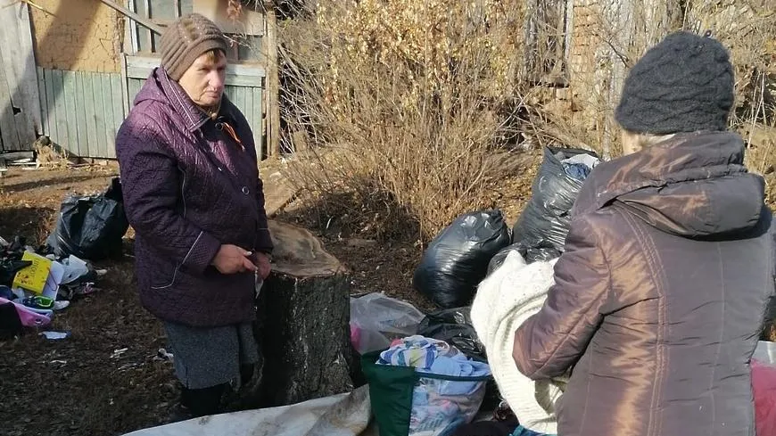 Волонтеры Подольска отправили гуманитарную помощь жителям деревни в Орловской области