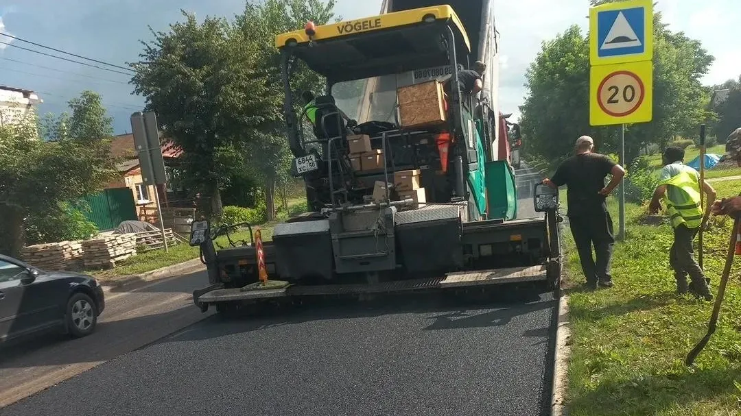 В Богородском округе отремонтировали большинство дорог из плана