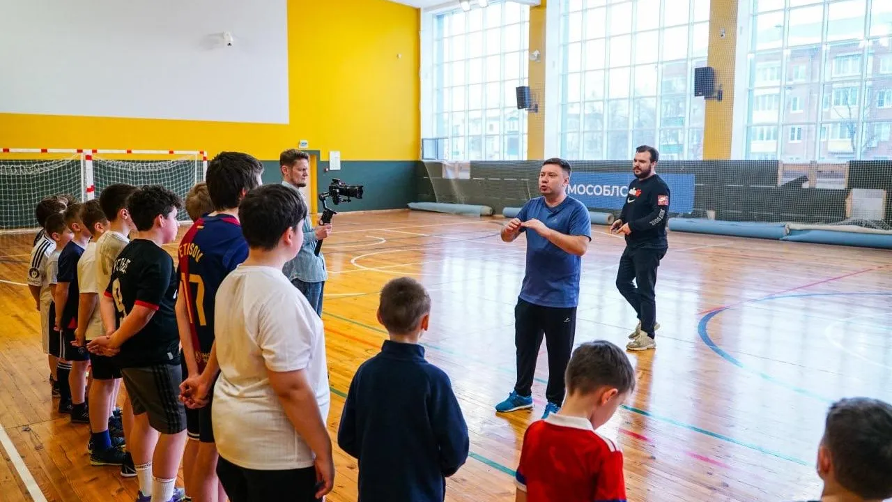 В Химках Константин Маевский провел мастер-класс по футзалу