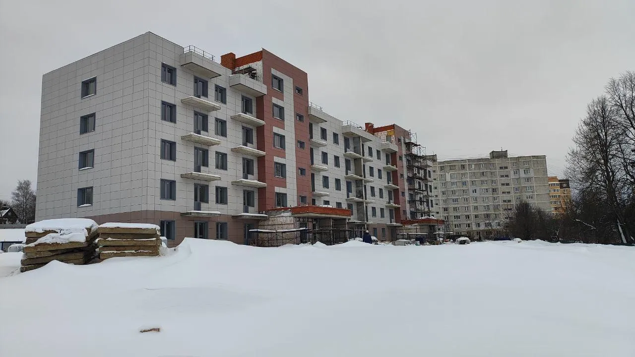 В Можайске завершается строительство МКД для переселенцев из аварийного жилья