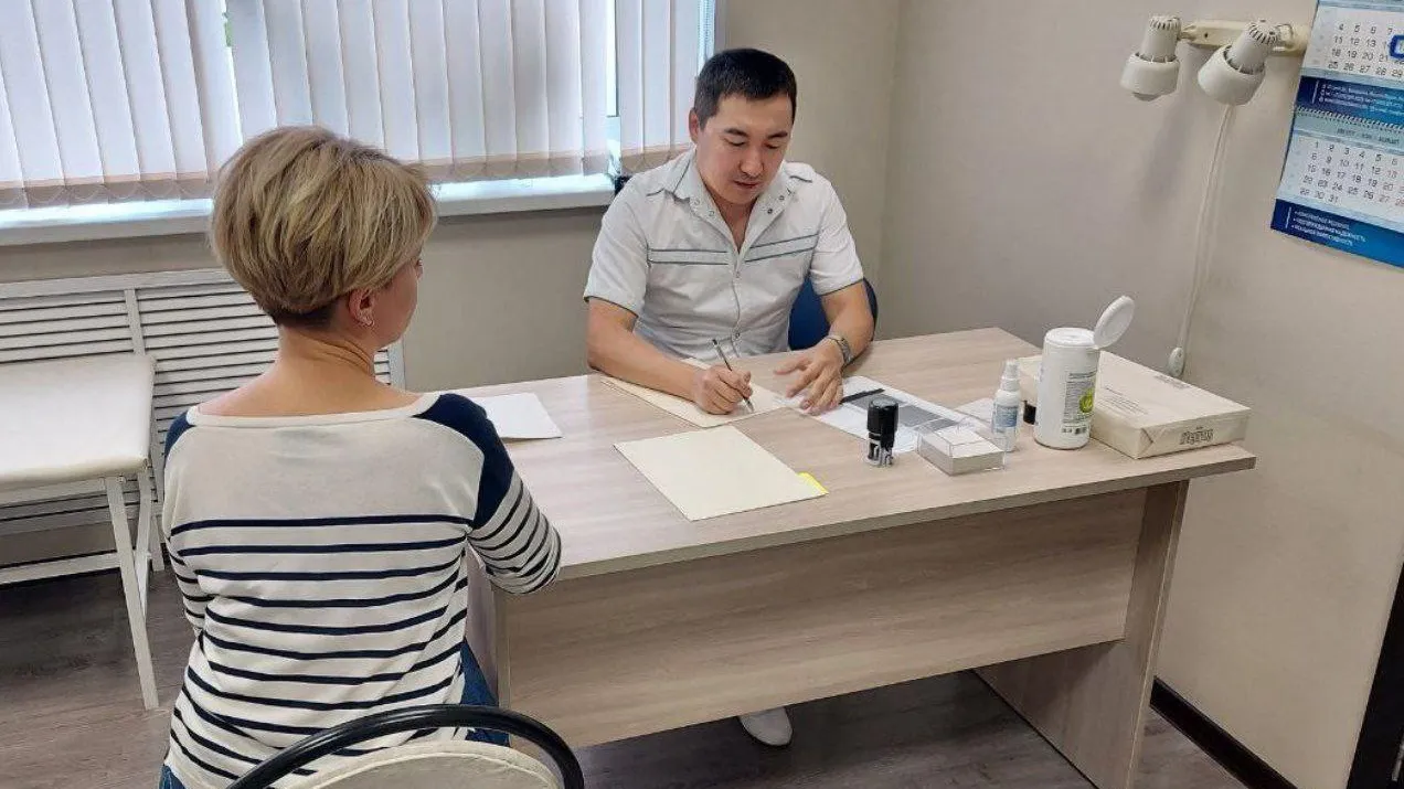 Сотрудники предприятия «Криогенмаш» в Балашихе проверили свое здоровье в рамках акции