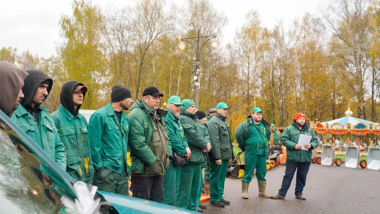 Готовность паркового комплекса к работе зимой проверили в Клину