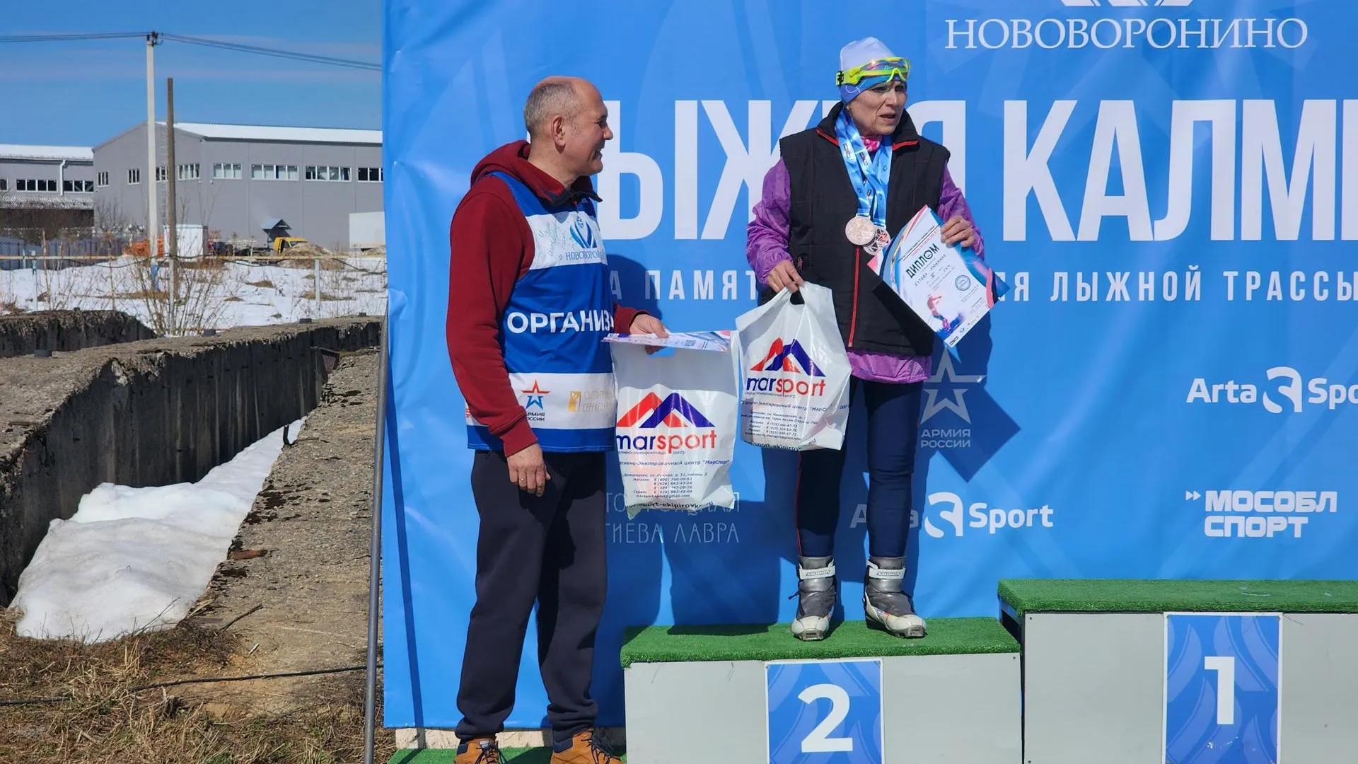 76-летняя чемпионка лыжной гонки в Нововоронино рассказала о воле к жизни и любви к спорту