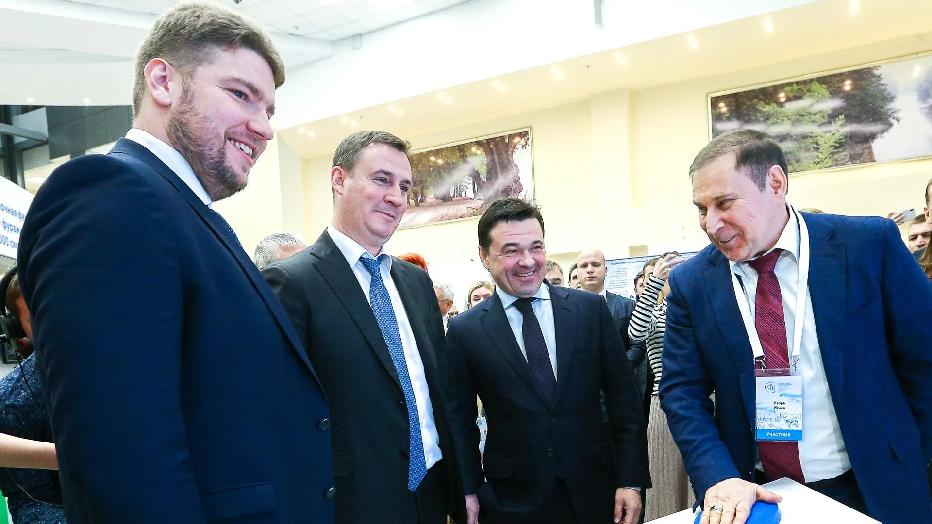 В Озерах запустили современную молочно‑товарную ферму