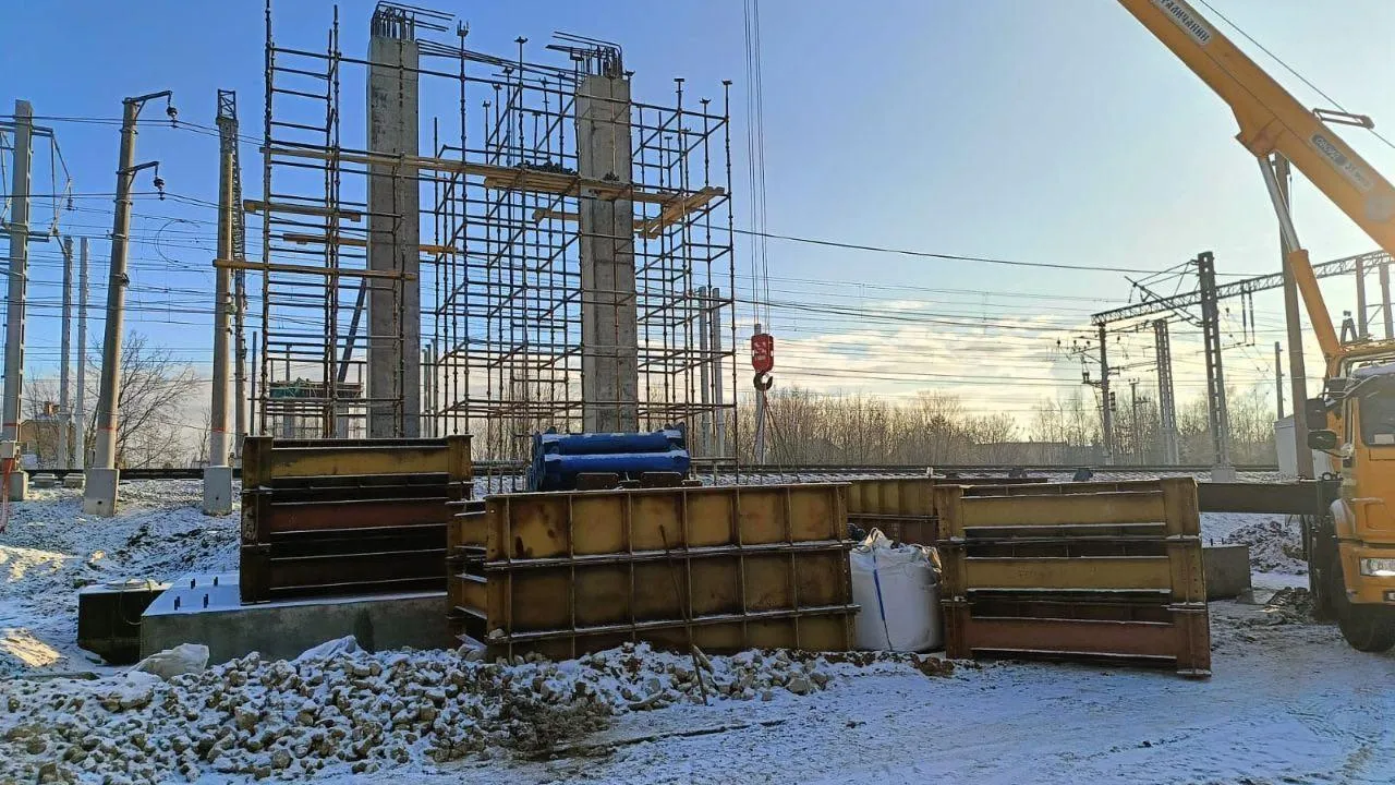 Пешеходный переход через железную дорогу Савеловского направления откроют летом