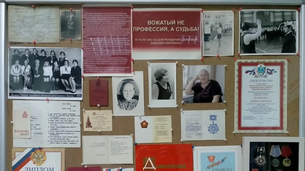 В округе Ступино открылась выставка «Вожатый не профессия, а судьба!»