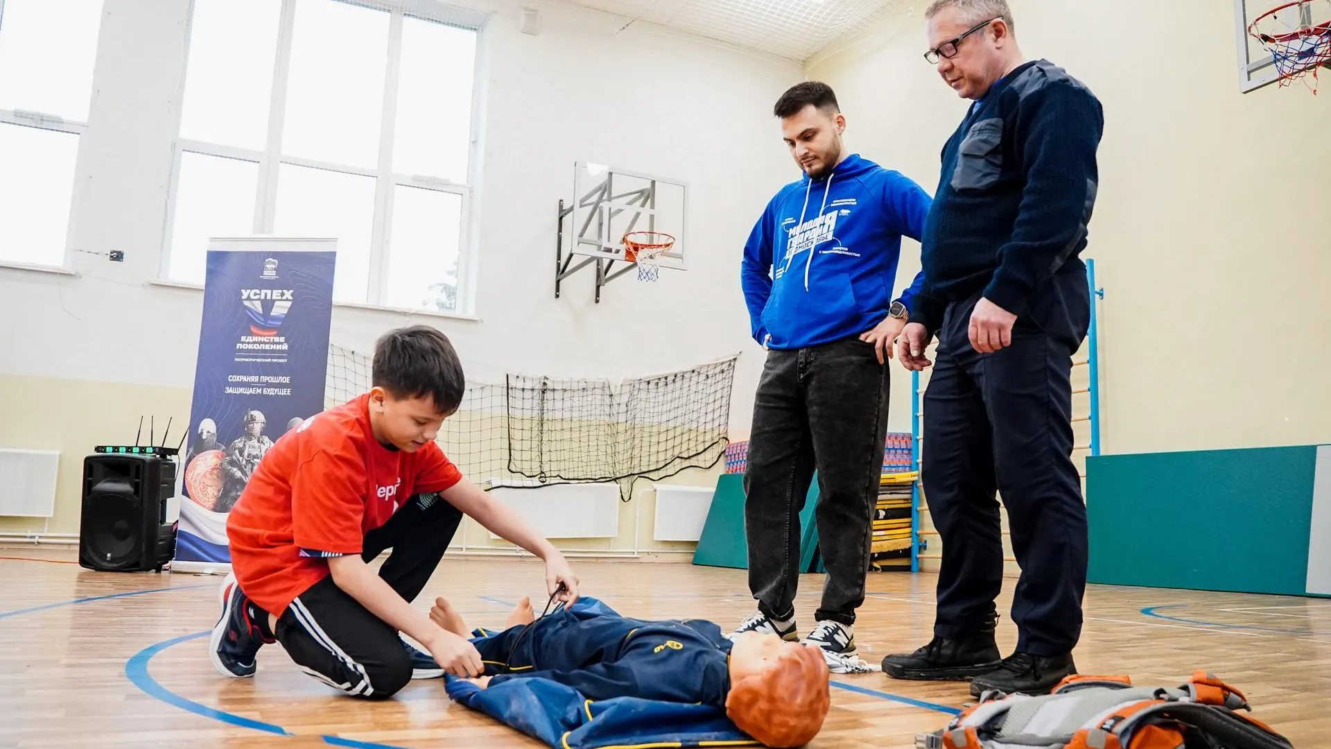 Учеников школы № 1 Шатуры обучили азам оказания первой доврачебной помощи