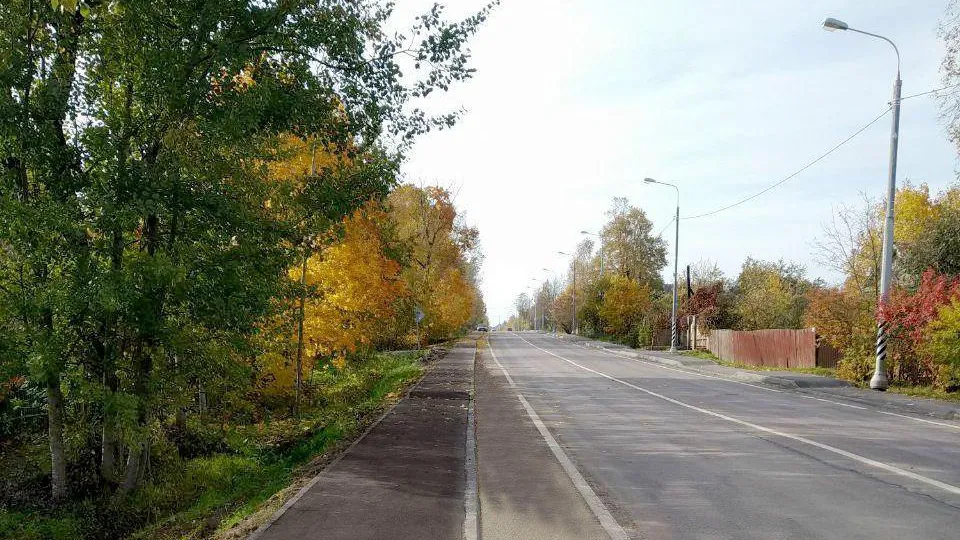 Более 10 км новых тротуаров построили на дорогах Истры