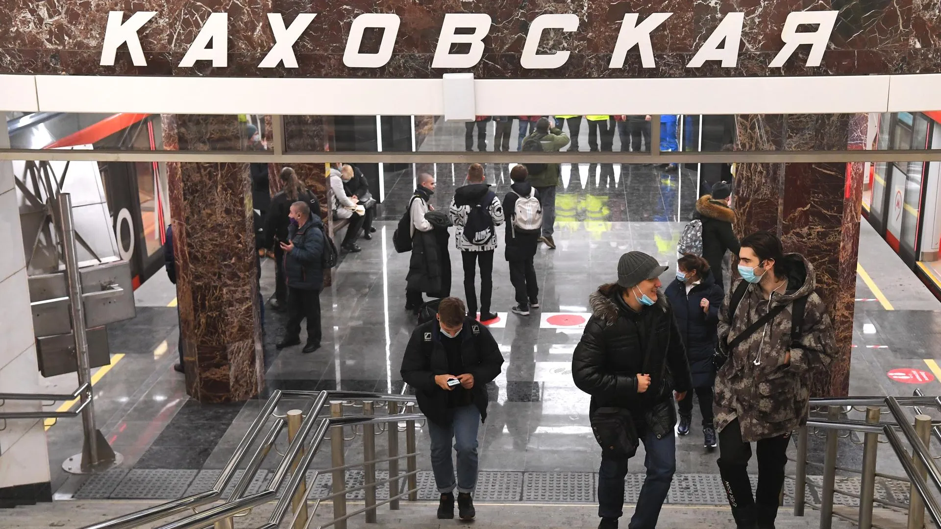 «Каховскую» Большого кольца открыли в срок, несмотря на сложные условия работы