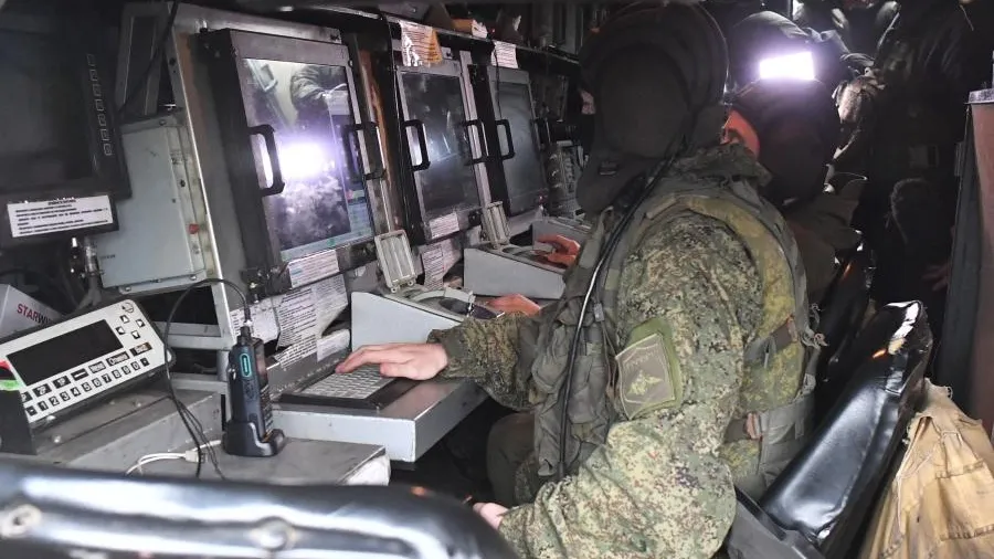 Военнослужащие ПВО ЮВО ВС РФ