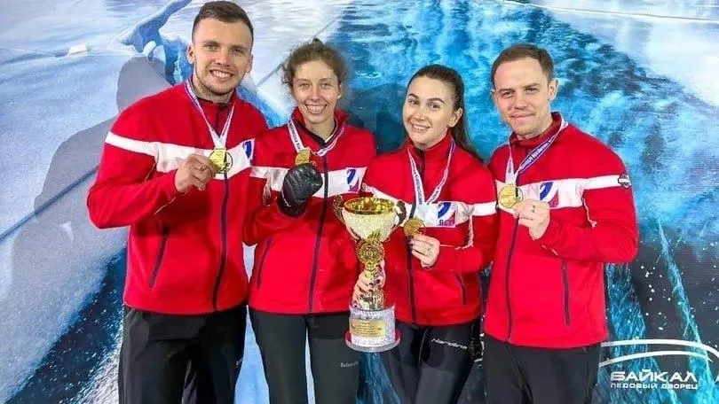 Керлингисты Московской области выиграли чемпионат России среди смешанных команд